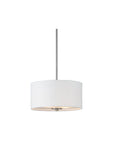 Bongo 2 Light Pendant/Semi Flush Mount Nickel