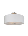 Bongo 3 Light Pendant/Semi Flush Mount Nickel