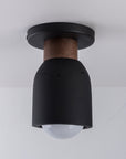 Pompeii Flush Mount Black