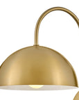 Lou Medium Sconce Brass