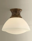 Bruceville Flush Mount Bronze Large