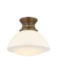 Bruceville Flush Mount Bronze Large