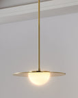 Solstice Pendant Brass Small