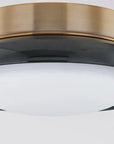 Arnie Flush Mount Black