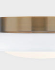 Arnie Flush Mount White