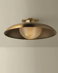 Braxton Flush Mount Brass