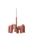 Cirkus Small Chandelier Terracotta