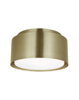 Dartmore Small Flush Mount Brass