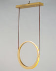 Tether Pendant Brass