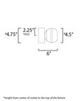 Swank Wall Sconce/Flush Mount