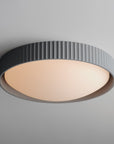 Gray Souffle Led Flush Mount L