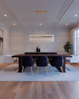 Beckett Linear Chandelier Brass