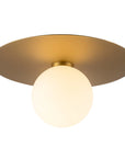 Elixir Gold Flush Mount L