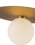 Elixir Gold Flush Mount L