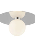 Elixir Chrome Flush Mount L