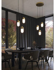 Irvine 3 Light Round Pendant Brass
