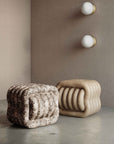 Knot Stool Grey