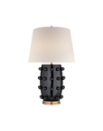 Linden Medium Black Porcelain