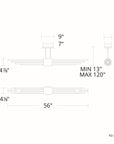 Luzerne Linear Brass