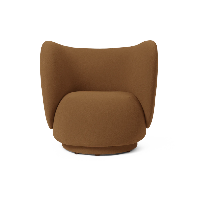 Rico Lounge Chair Caramel