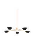 Sacramento Large Chandelier Black