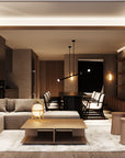 Rousseau Large Articulating Linear Chandelier