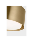 Dartmore Small Flush Mount Brass