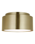 Dartmore Small Flush Mount Brass
