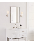 Egmont Medium Sconce White