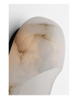 Esculpa Elongated Wall Light Alabaster/Bronze
