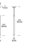 Ebell 2 Lights Brass