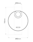 Enna Surface LED Black