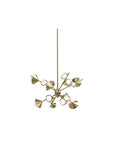 Geode S Chandelier Gold