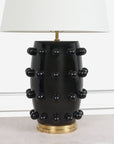 Linden Medium Black Porcelain