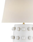 Linden Medium Lamp Plaster White