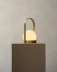 Carrie Table Lamp Burnished Brass