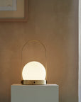 Carrie Table Lamp Burnished Brass
