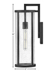 Alfie Wall Mount Lantern Medium