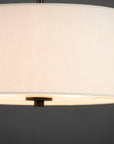 Bongo 2 Light Pendant/Semi Flush Mount Bronze