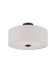 Bongo 3 Light Pendant/Semi Flush Mount Bronze