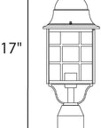 North Church Outdoor Pole/Post Lantern
