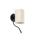 Guadalupe Aplique Con Lector Negra/Beige