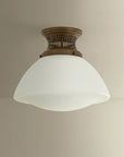 Bruceville Flush Mount Bronze Small