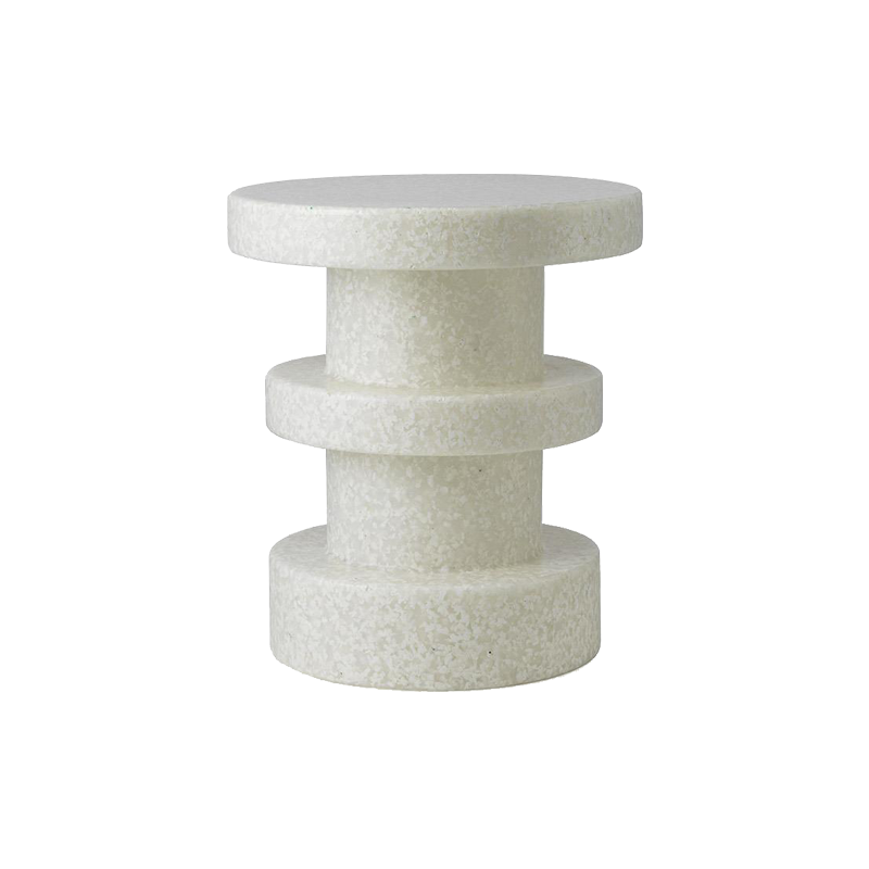 Bit Stool Stack White