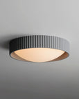 Gray Souffle Led Flush Mount M