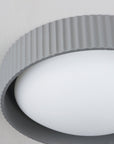 Gray Souffle Led Flush Mount M