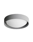 Gray Souffle Led Flush Mount M