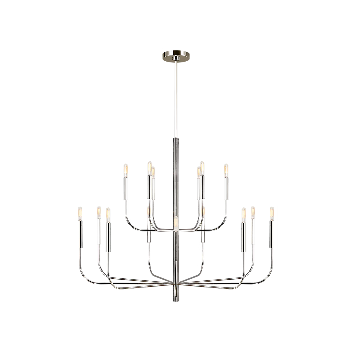 Brianna Chandelier Nickel L