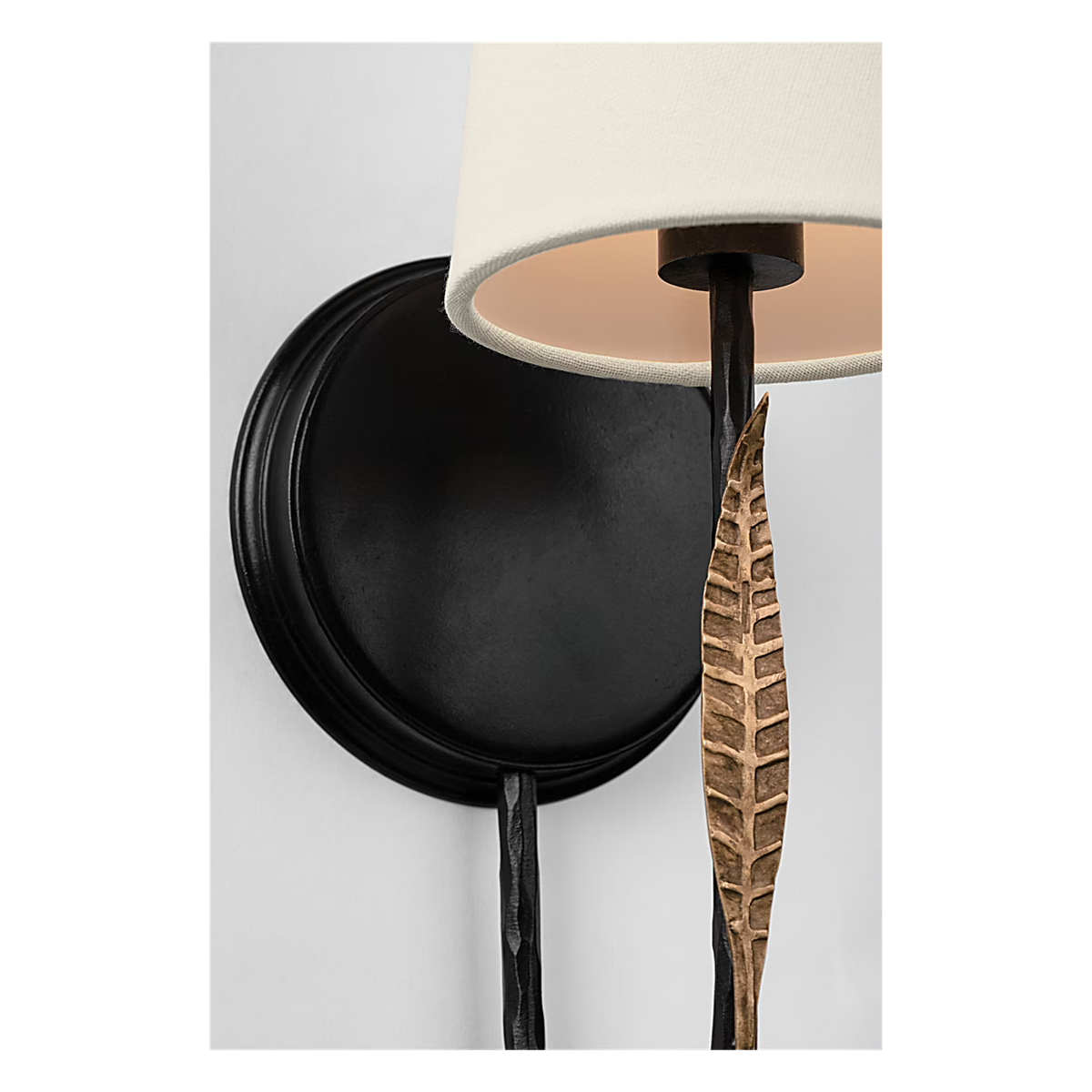 Kairos Single Sconce Iron/Bronze